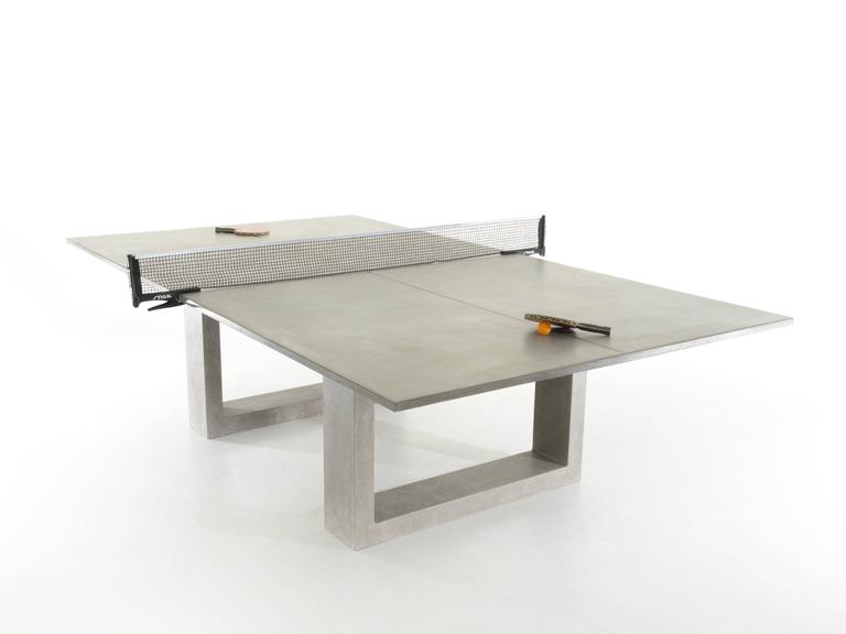 James de Wulf Standard Concrete Ping Pong Table at 1stdibs