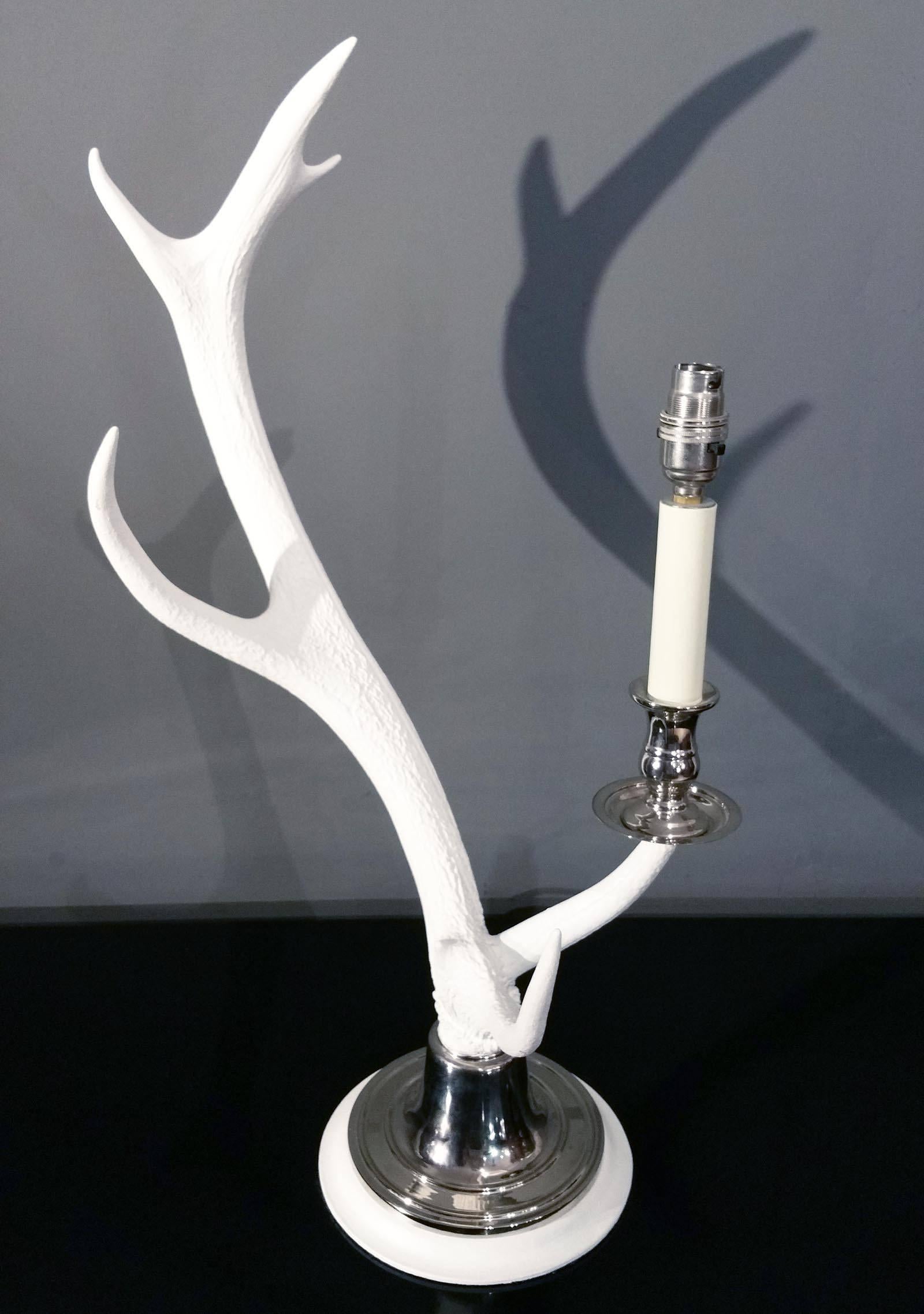 antler bedside lamp