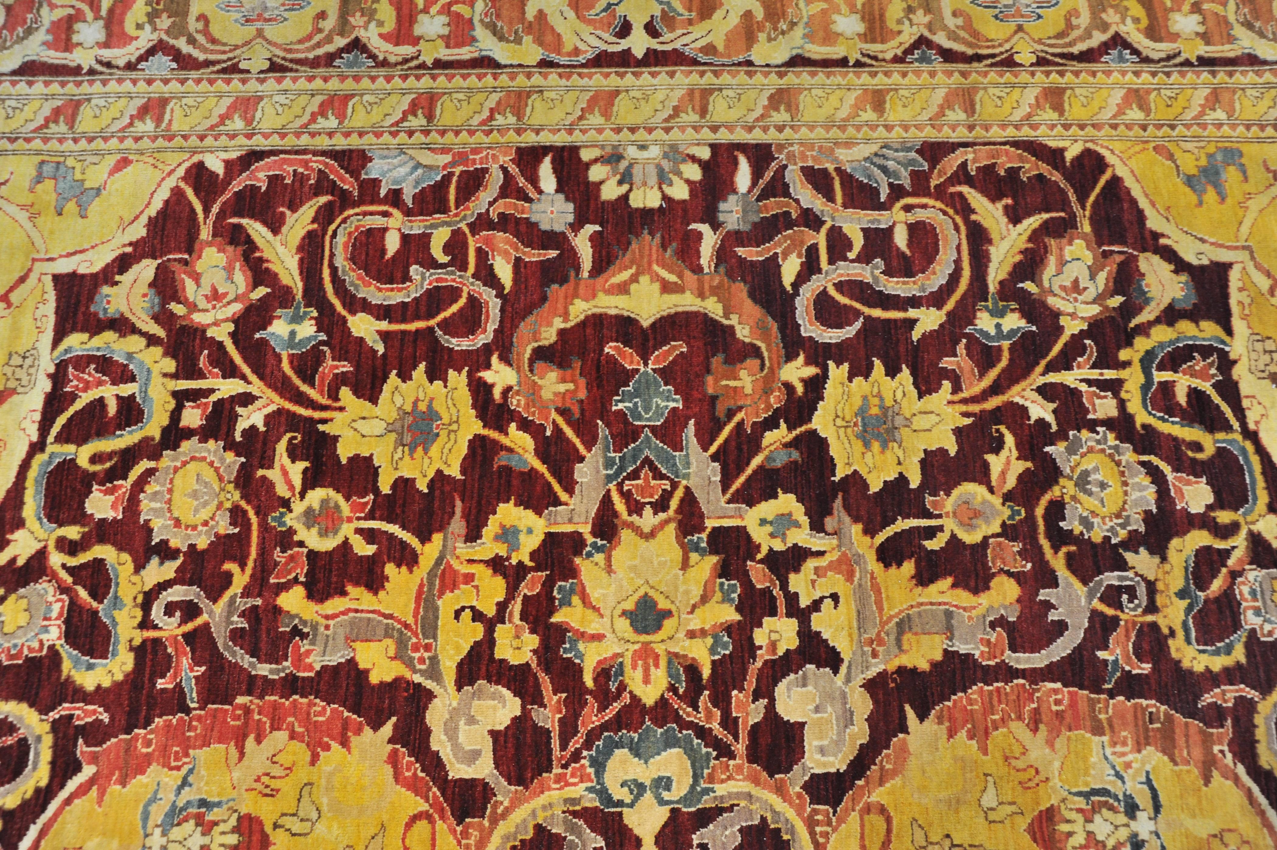 Azerbaijani Fine ‘Tabriz Haji Jallily’ Design Carpet