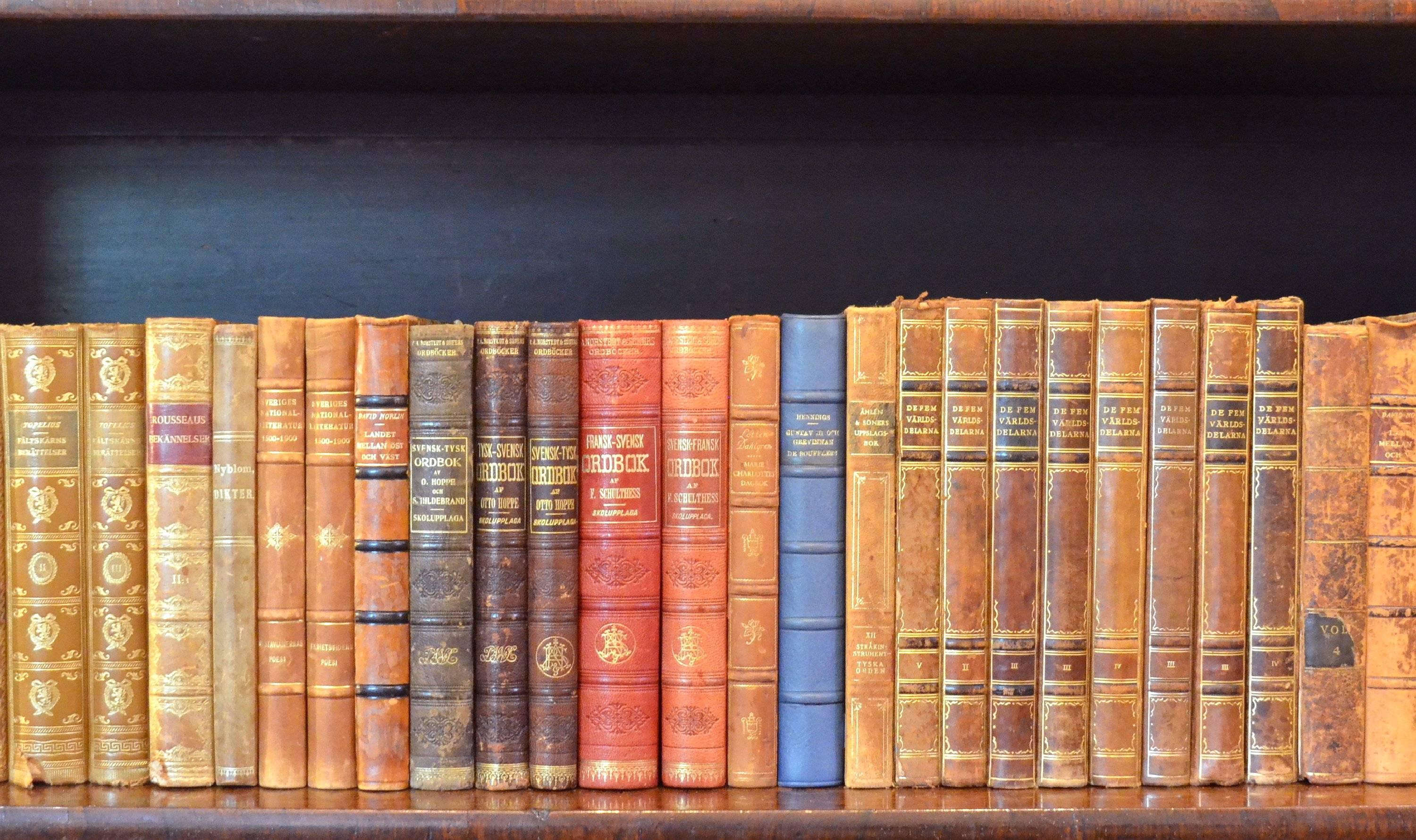 Early 20th Century Leather Bound Library Books Series 23/24 3