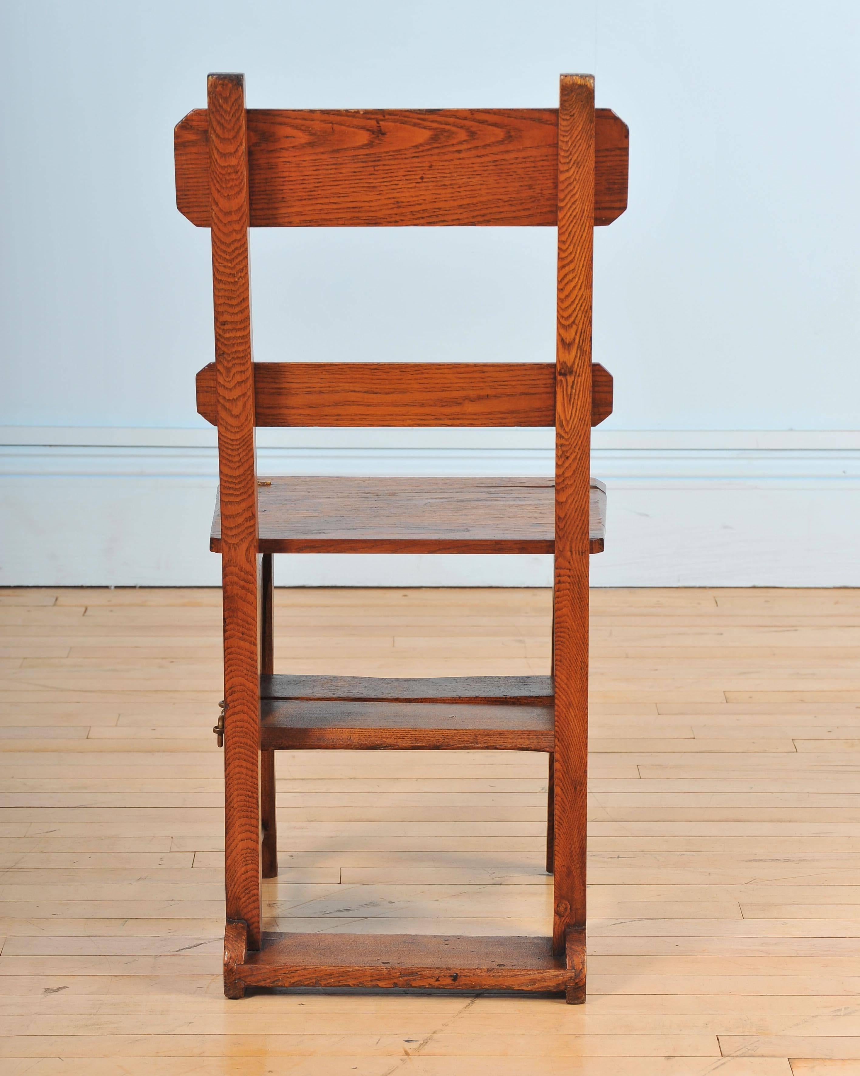library step chair