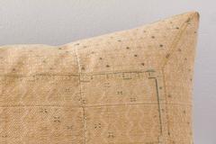 Miao Dowry Cushion, Tan Large