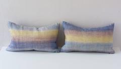 Japanese Noren Textile Cushion, Lumbar