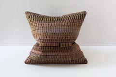 Vintage Gold Silk Embroidery Pillows