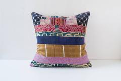 Multi-Continent Textile Pillows