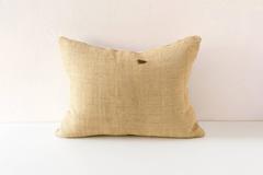 Finely Embroidered Bee Cushions -- Silk on Hemp