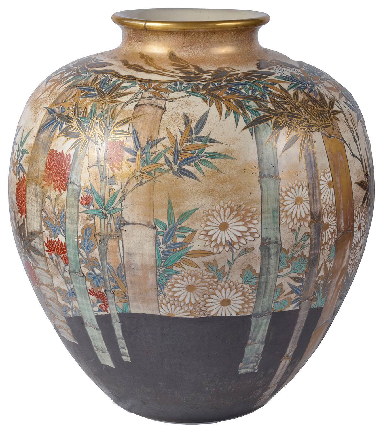 satsuma japanese vase