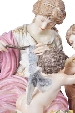 Meissen, Cupid in Trouble, 19th Century