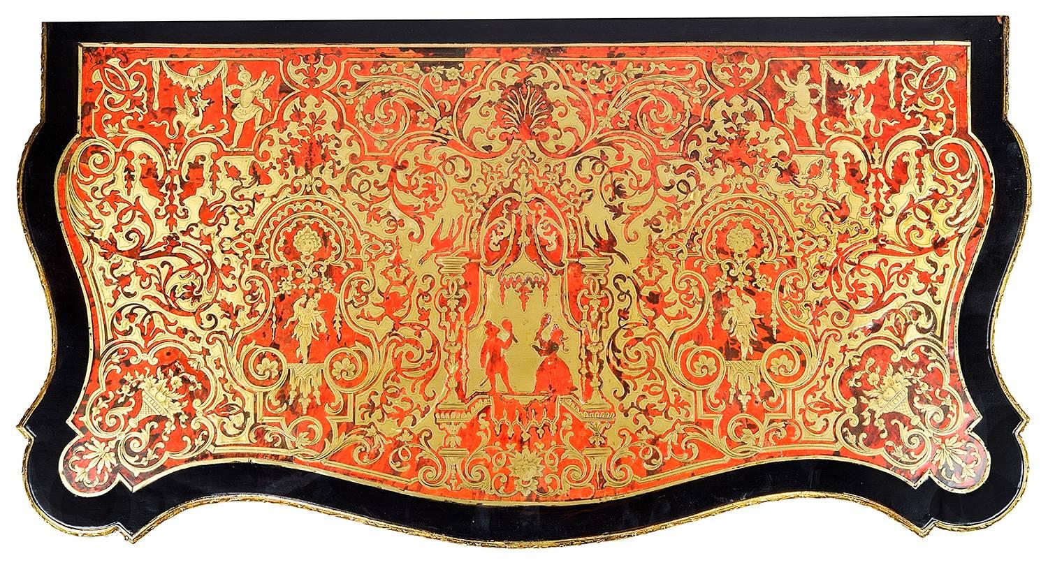 19th Century Boulle Card Table (19. Jahrhundert)