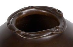 Japanese Meiji period Bronze Carp Vase