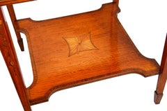 Edwardian Satinwood Inlaid Card Table