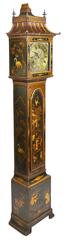 Chinoiserie Lacquer Chippendale style Grandmother Clock