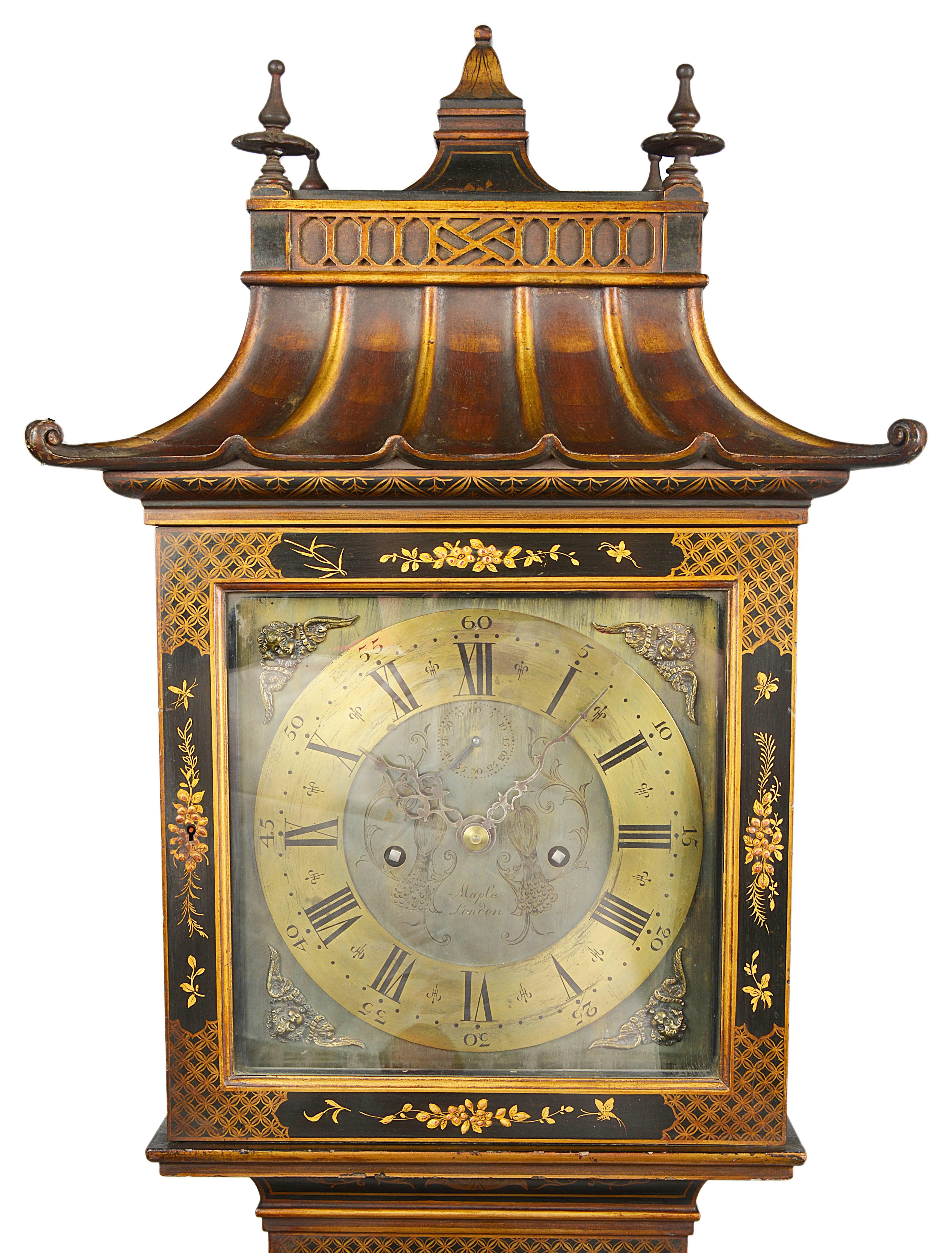 chinese grandfather clock