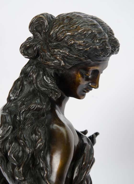 Large classical 19th Century Bronze Statue In Good Condition For Sale In Brighton, Sussex