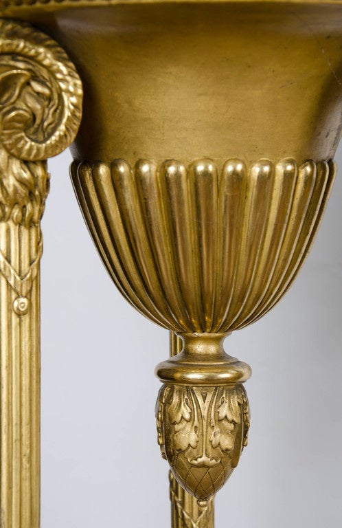 Pair of Adam Style Giltwood Torchas 1