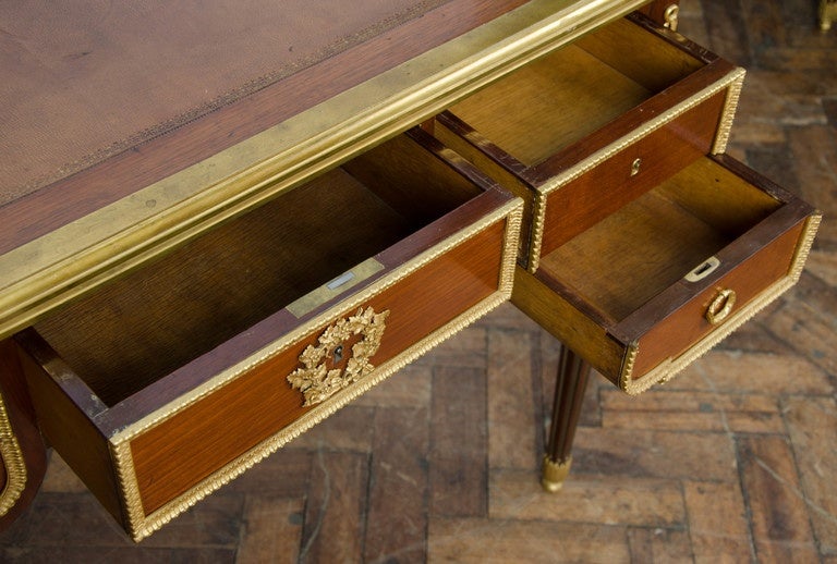 Louis XIV Ladies writing table, signed Dasson, 1880