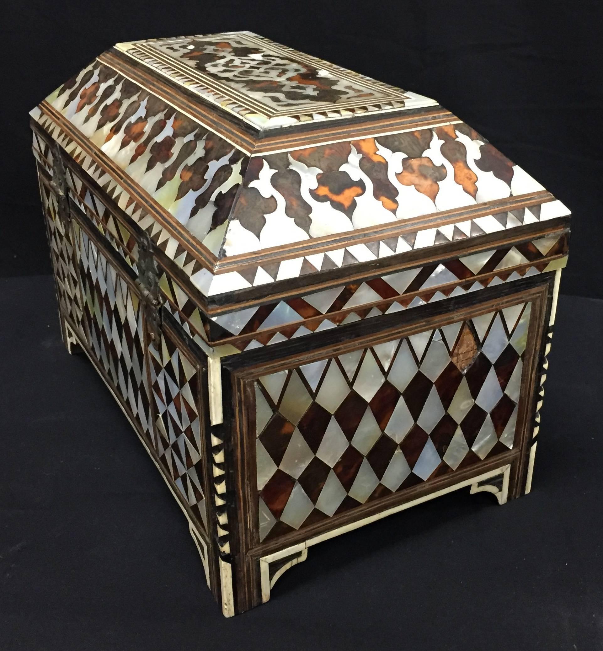 Inlay 18th Century Turkish, Ottoman Box