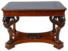 Empire style Mahogany centre table, circa 1880
