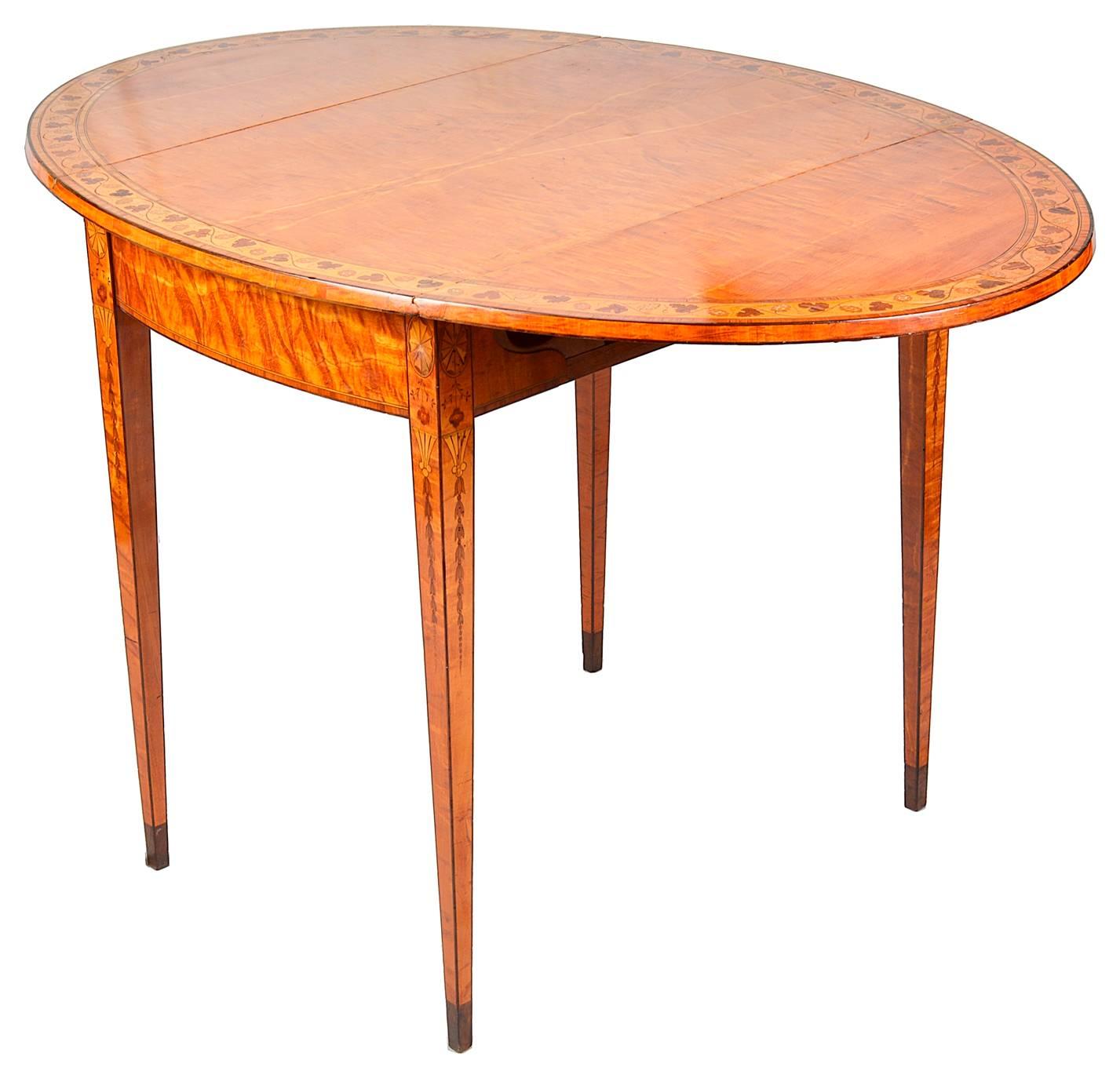 18th Century Satinwood Centre Table 2