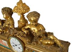 Large 19th Century French Mantel Clock