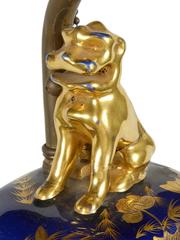 19th Century Iron Stone Vase / Lamp