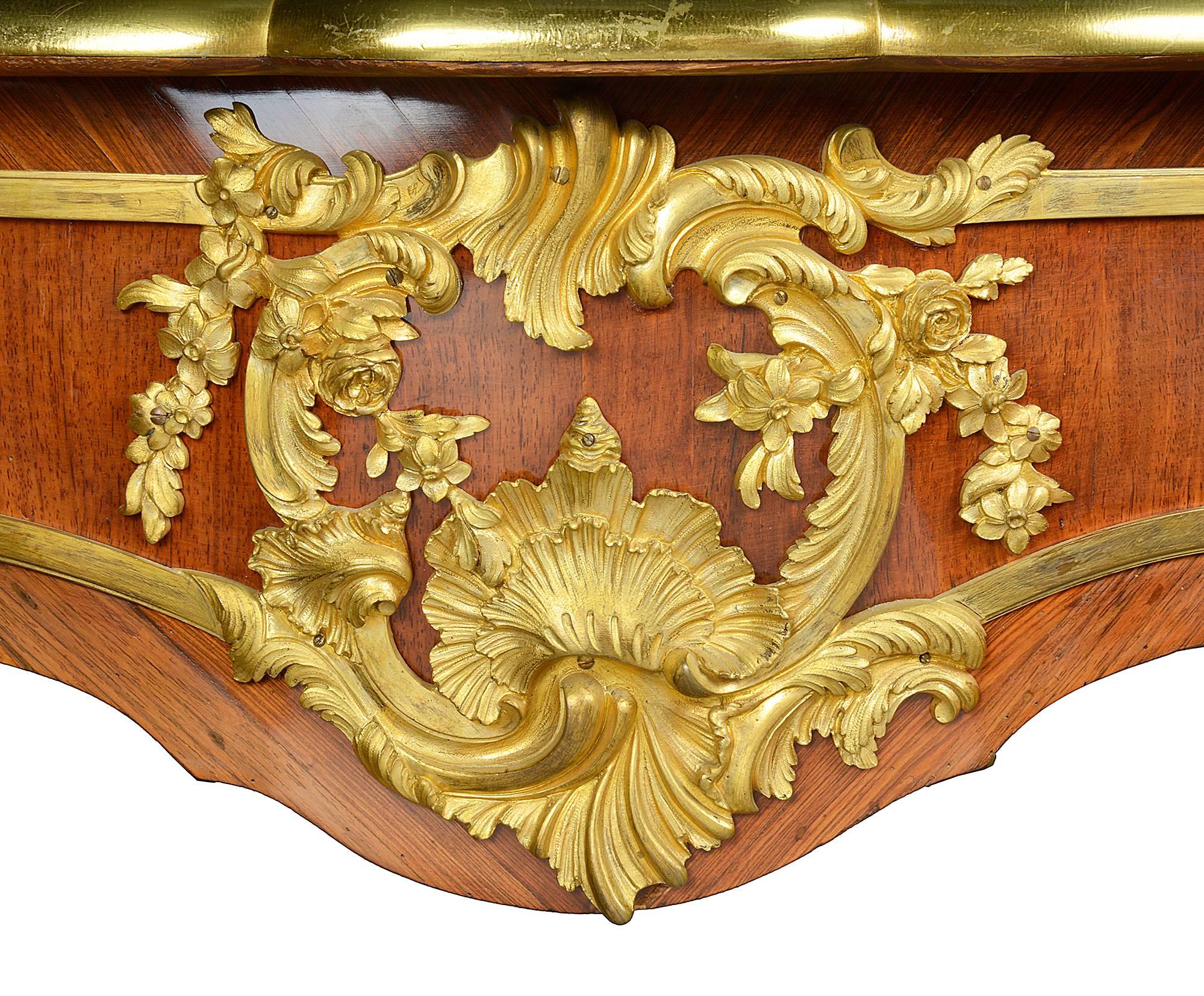 Louis XV Style Bureau Plate, 19th Century In Excellent Condition For Sale In Brighton, Sussex