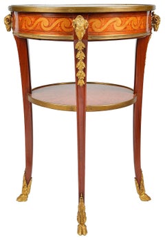 Louis XV Style Side Table, Late 19th Century