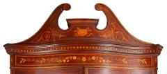 Edwardian Sheraton Revival Corner Cabinet