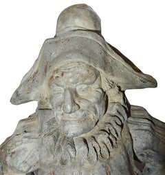 19th Century Lead Garden Statue of Punch