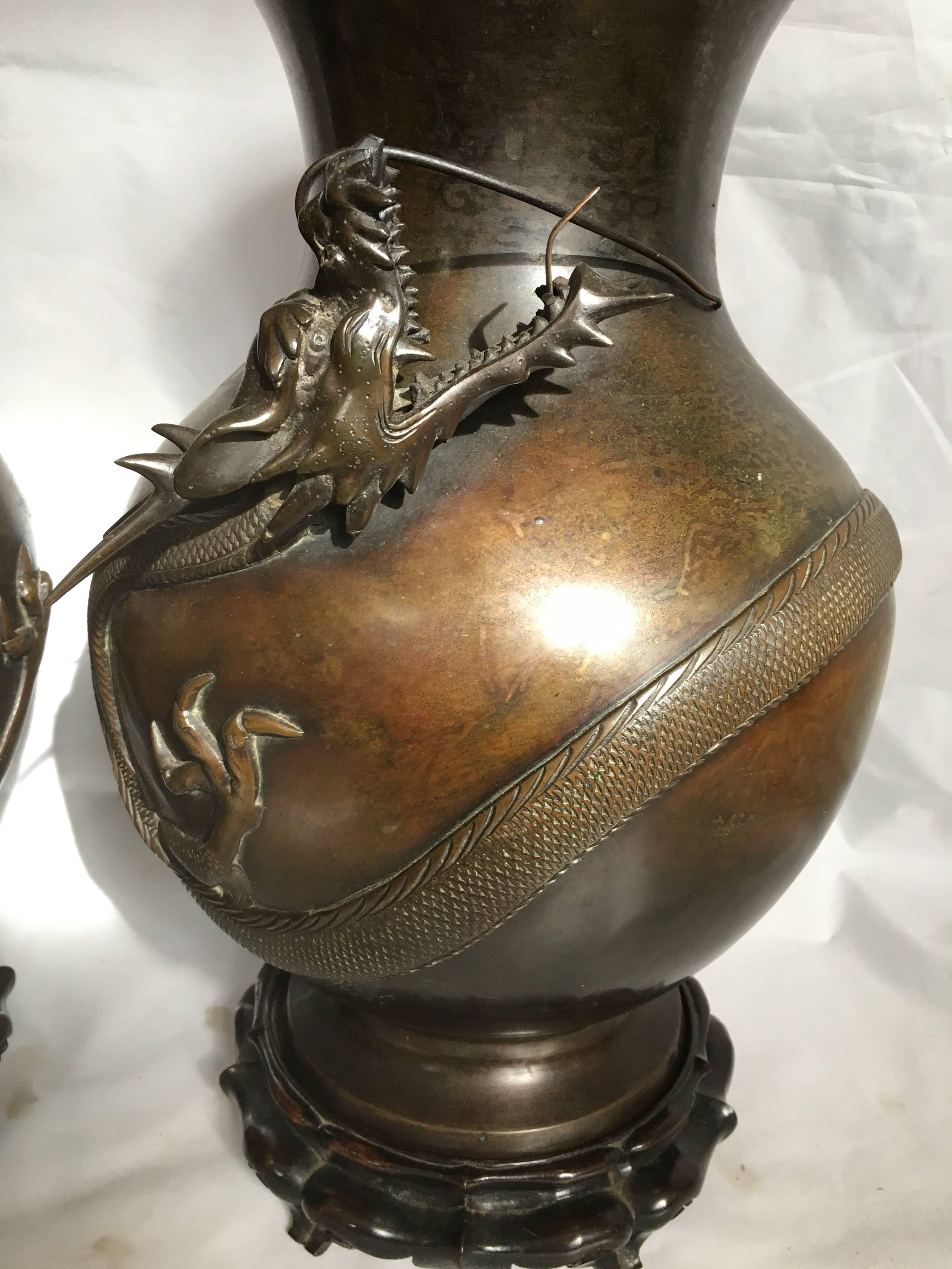 bronze vases for sale