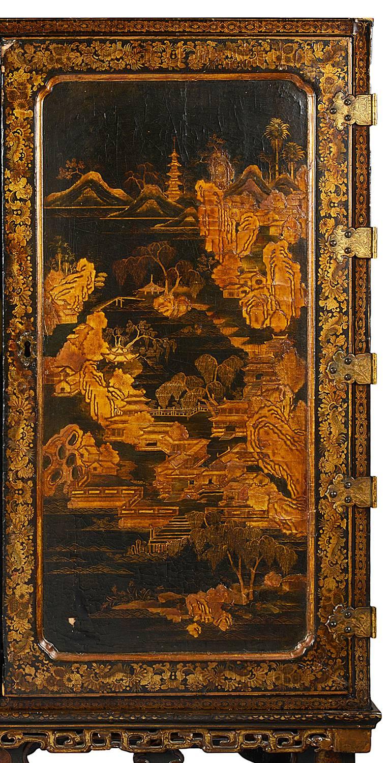 18th century lacquer cabinets