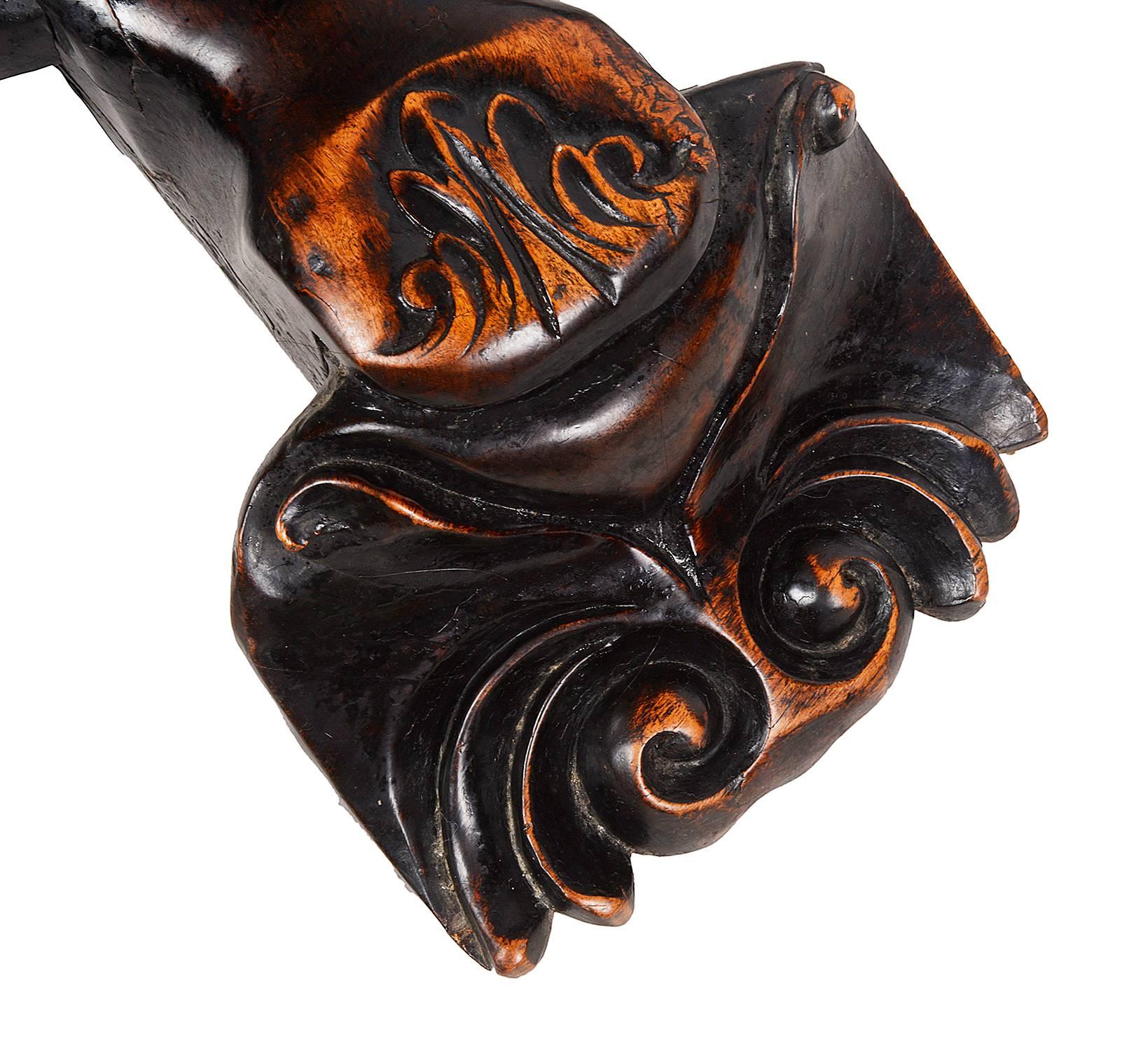 19th Century Chinese Hardwood Centre Table In condizioni ottime in vendita a Brighton, Sussex