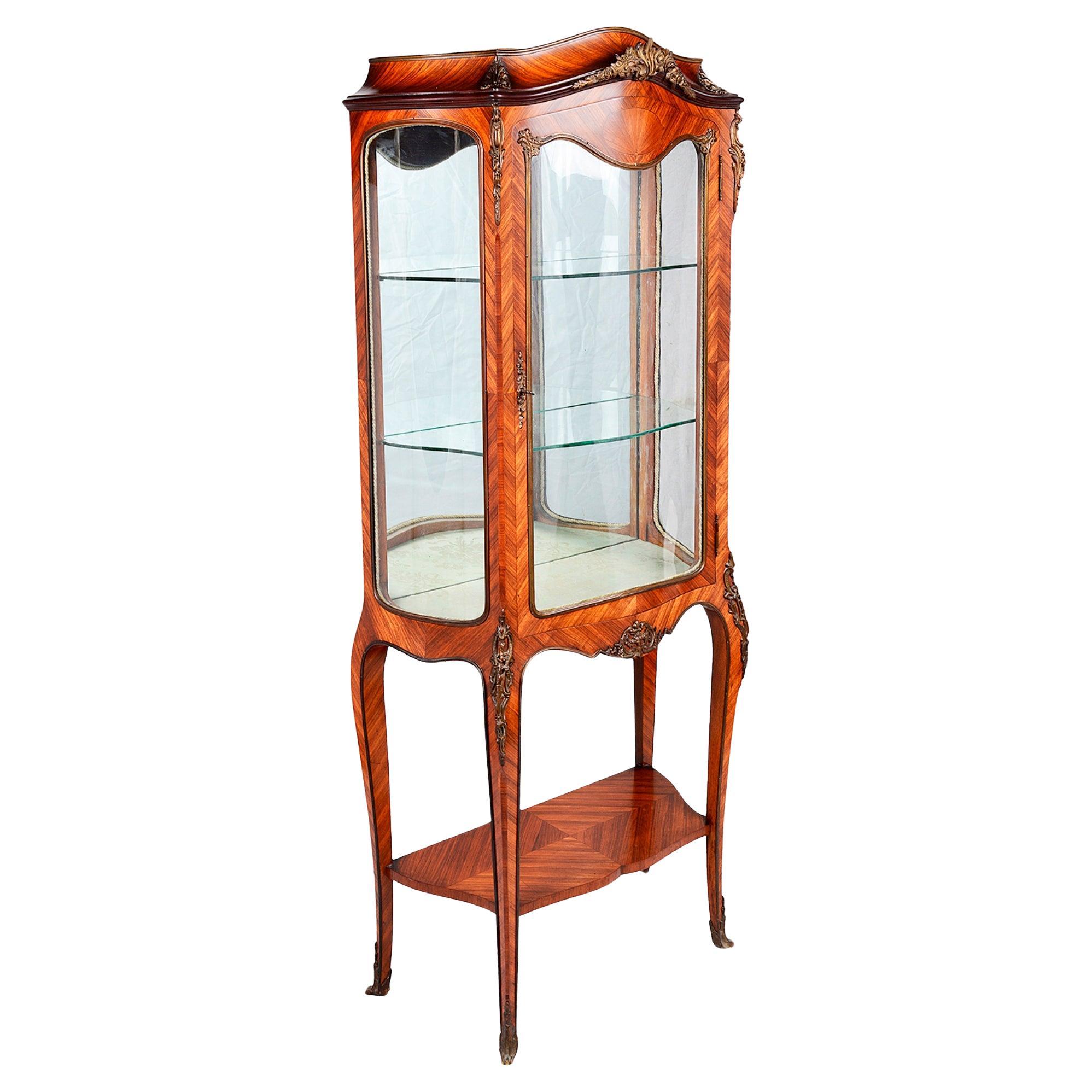 Louis XVI Style Display Cabinet For Sale