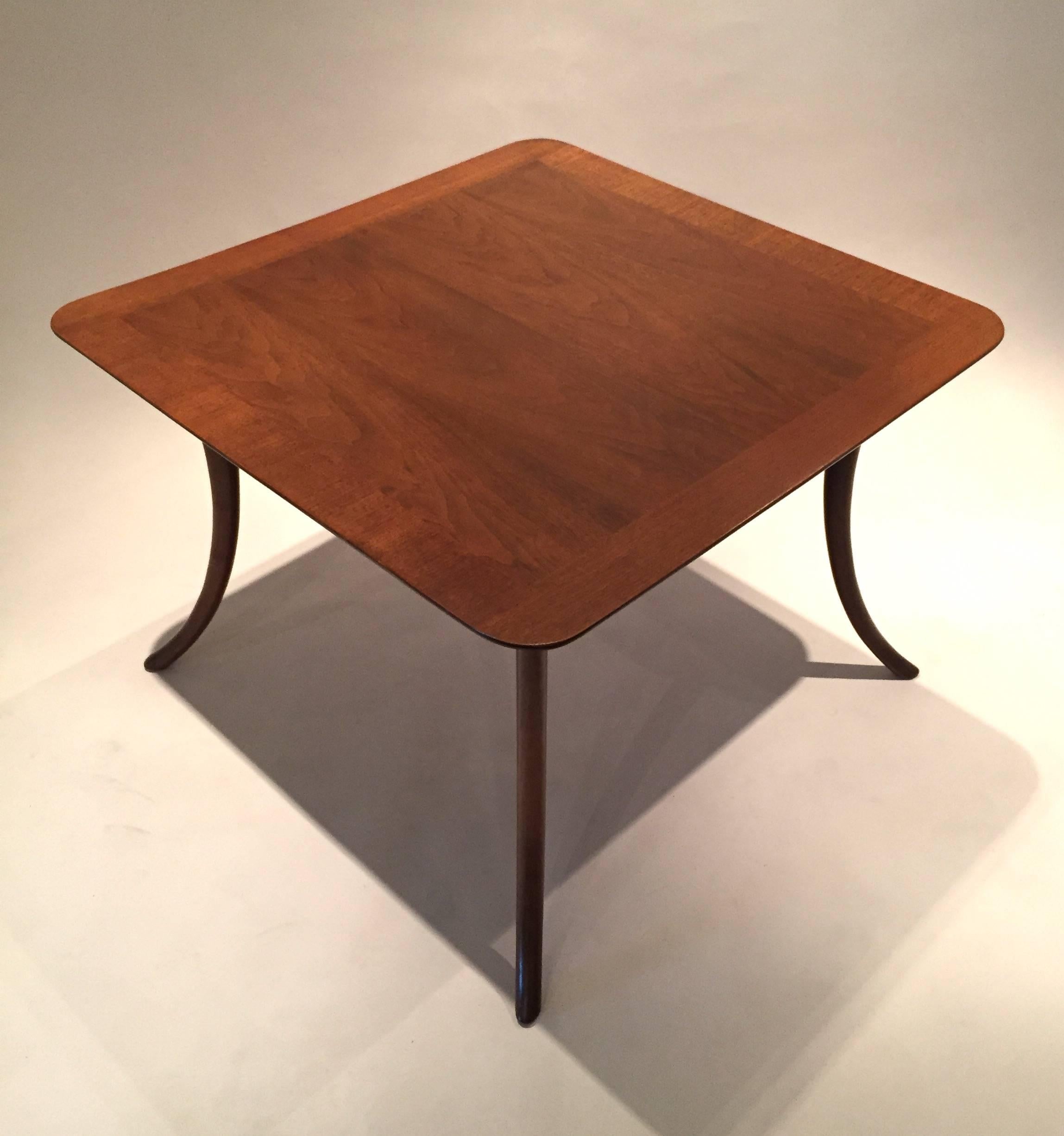 Sabre Leg Low Table In Good Condition For Sale In Los Angeles, CA