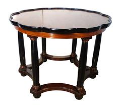 19th Century Italian Pair of Round Side Tables