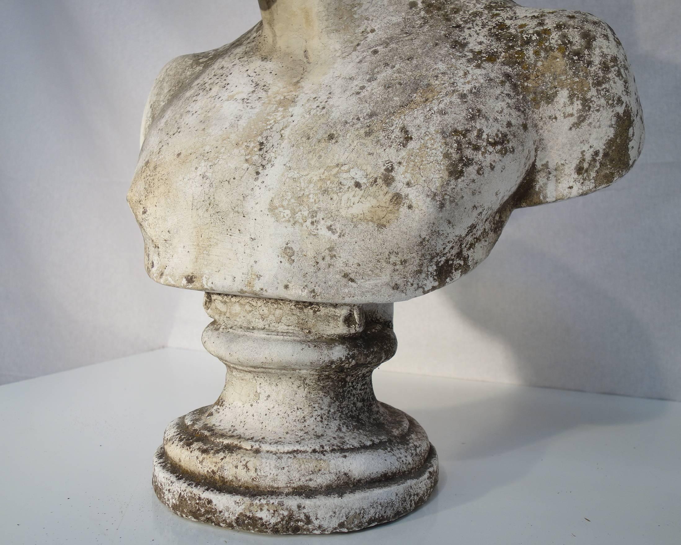 Italian Vintage Classic Hermes Capitolino Bust In Good Condition In Encinitas, CA