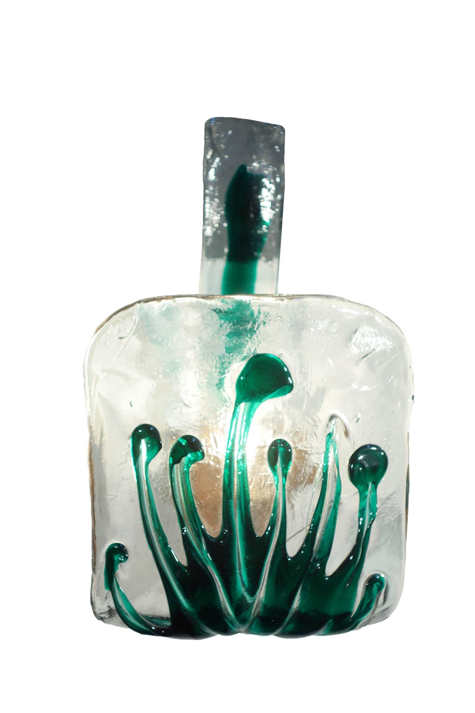 Mid-Century Modern Italian Mid Century Murano Art Glass Sconces