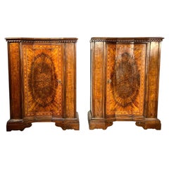 Antique Italian 19th Century Pair of sideboard cabinets
