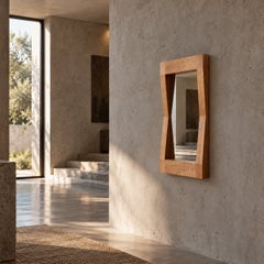 Miroir en chêne anglais, fabriqué à la main