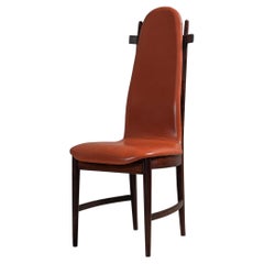 H Frame Stuhl mit hoher Rückenlehne