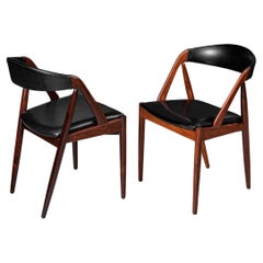 Vintage Kai Kristiansen Dining Chairs, Set of 4, Model 31