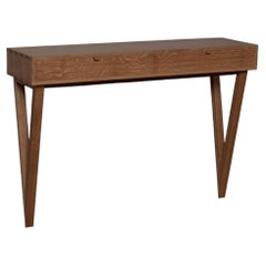 Handgefertigter Schminktisch aus massiver englischer Eiche von SUM Furniture