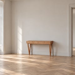 Handgefertigter Schminktisch aus massiver englischer Eiche von SUM Furniture
