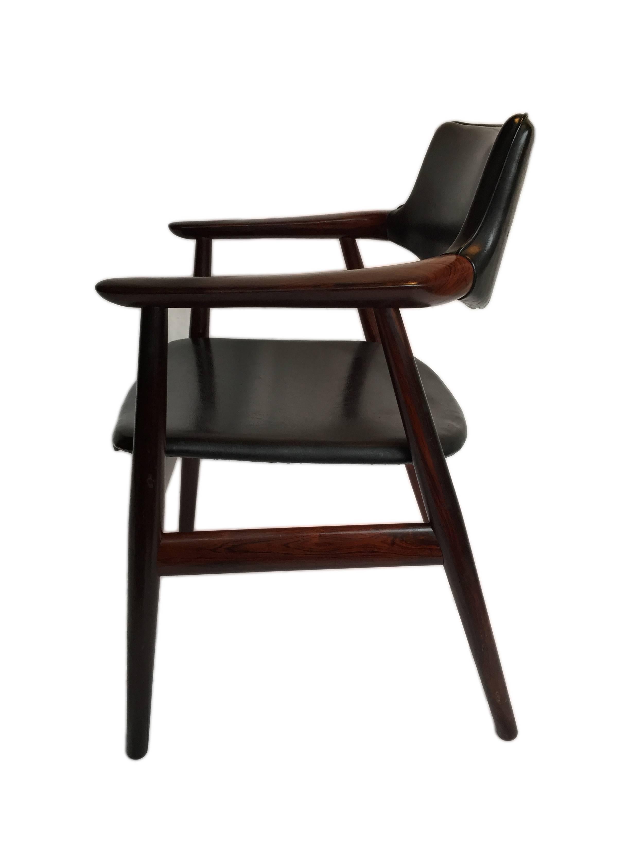 20th Century Grete Jalk Armchair, Glostrup, Denmark 1960