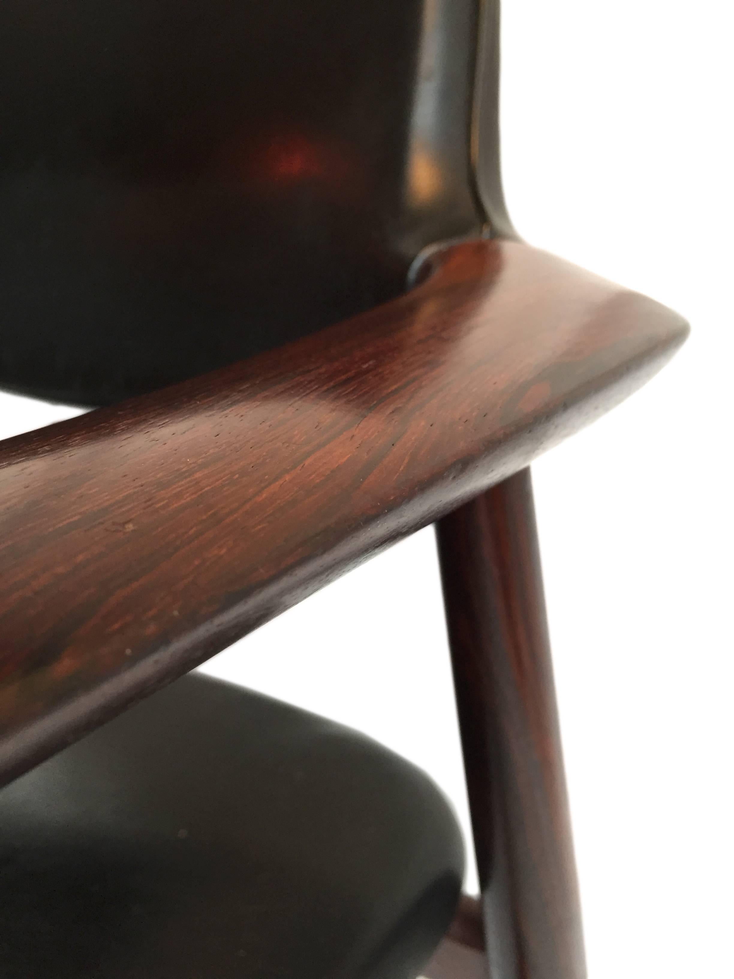 Danish Grete Jalk Armchair, Glostrup, Denmark 1960