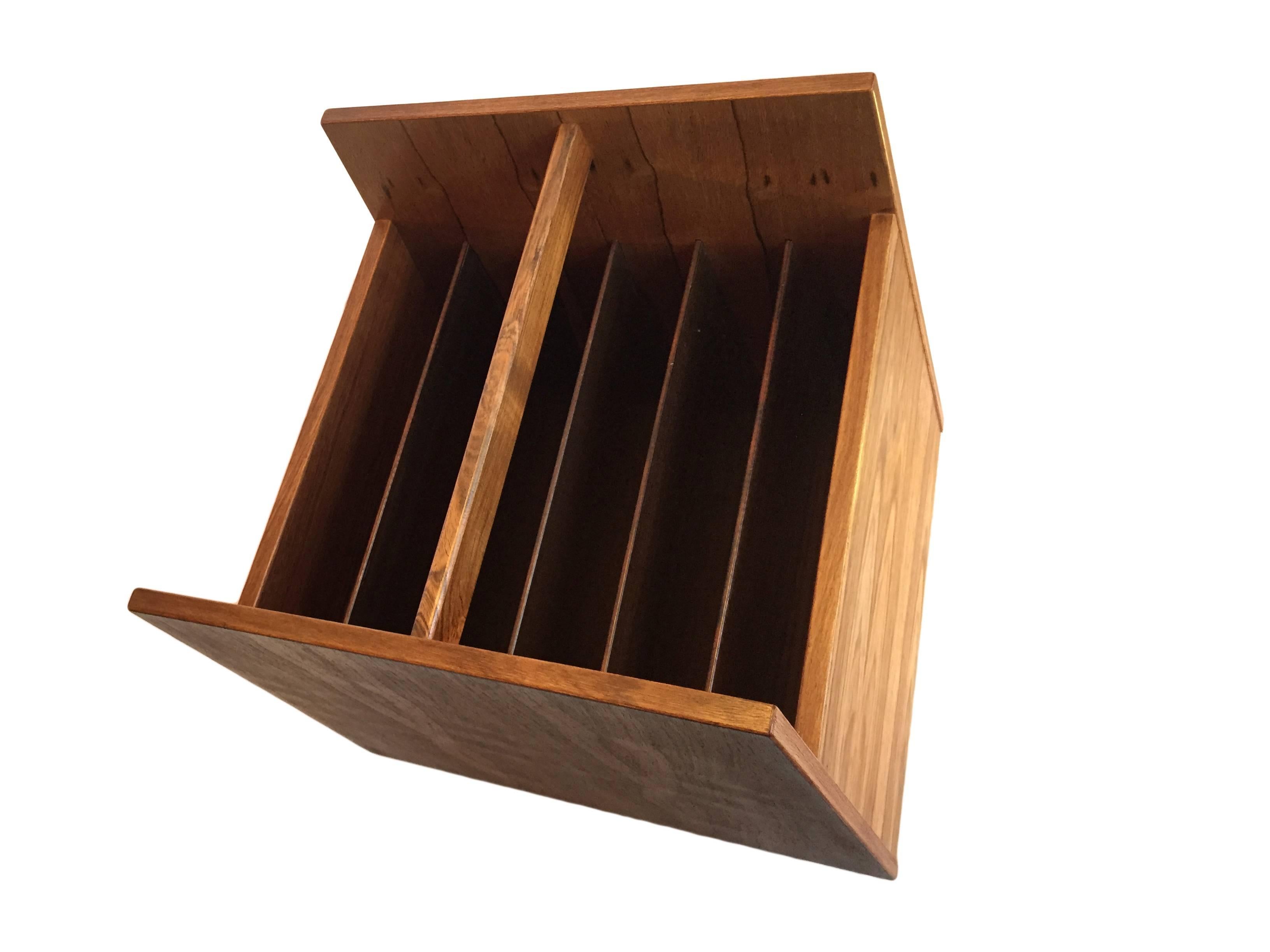 Rolf Hesland 'Scala' Rosewood Record or Magazine Cart In Excellent Condition In London, GB