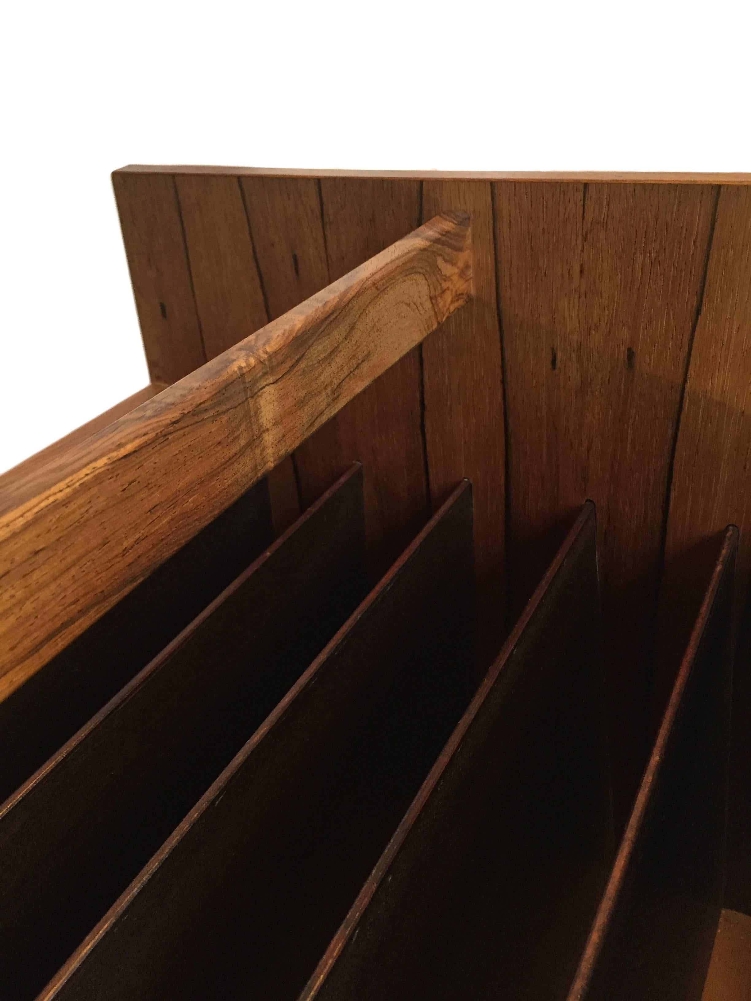 20th Century Rolf Hesland 'Scala' Rosewood Record or Magazine Cart