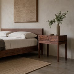 Handcrafted Bedside Drawers, Walnut & Oak by SUM Furniture