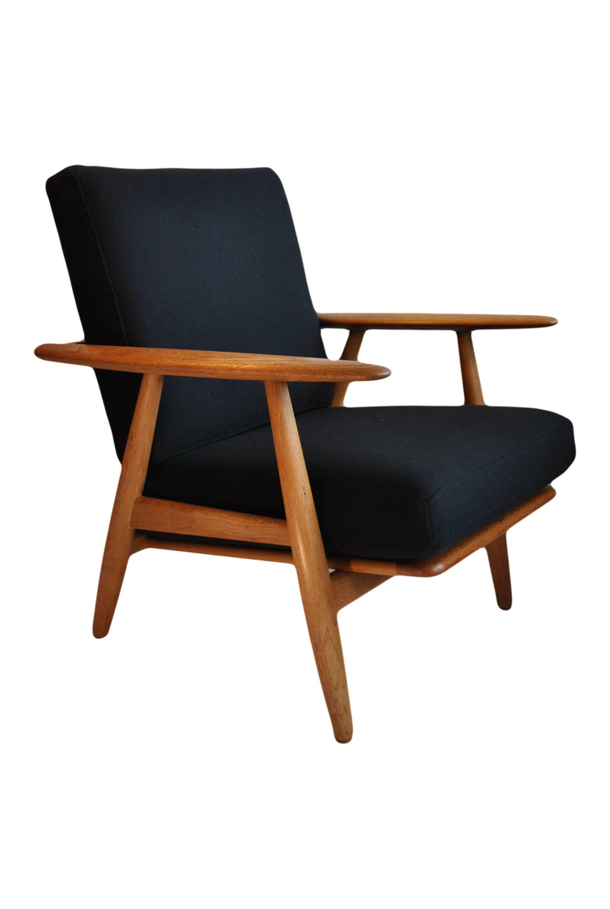 20th Century Original Hans J Wegner 'Cigar' Chair, Oak Model