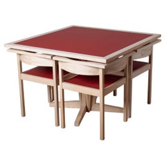 Ensemble de tables et de chaises emboîtables